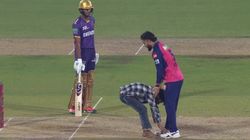 Ipl 2025 Fan Faces Punishment After Breaching Security To Touch Riyan Parag Feet During Rr Vs Kkr