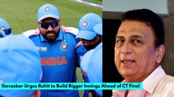Champions Trophy 2025 Final Gavaskar Questions Rohit Approach Says 25 30 Runs Not Enough