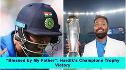 Hardik Pandya Clutch Performance Leads India To Icc Champions Trophy Glory Blessed By My Father