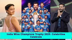 Champions Trophy 2025 Finale Alia Bhatt Vicky Kaushal Ajay Devgn Allu Arjun Raise A Toast To Bl