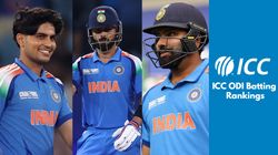 Icc Odi Batting Rankings Virat Kohli Overtakes Rohit Sharma For Fourth Spot Shubman Gill Stays At