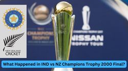 Champions Trophy 2025 What Happened In India Vs New Zealand Ct 2000 Final Ind Vs Nz Score Playing Xi
