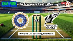 Ind Vs Nz Live Streaming Icc Champions Trophy 2025 Final How To Watch India Vs New Zealand Live Te