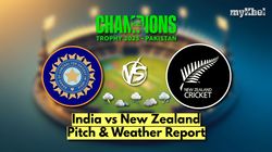 India Vs New Zealand Champions Trophy Final 2025 Ind Vs Nz Pitch And Weather Forecast Dubai International Cricket Stadium Report