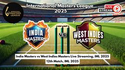 India Masters Vs West Indies Masters Live Streaming Iml 2025 How To Watch International Masters Le