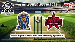 Indian Royals Vs Asian Stars Live Streaming Qualifier 1 How To Watch Asian Legends League 2025 Live