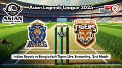 Indian Royals Vs Bangladesh Tigers Live Streaming How To Watch Asian Legends League 2025 Live Telec