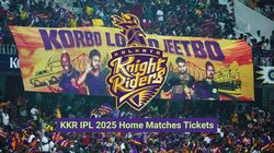 Kkr Ipl 2025 Tickets Details For Kolkata Knight Riders Home Matches