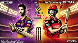 Kkr Vs Rcb Live Streaming Ipl 2025 How To Watch Kolkata Knight Riders V Royal Challengers Bengaluru