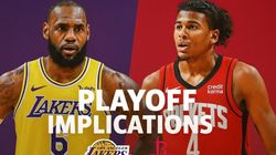 Lakers Vs Rockets Playoff Chances Nba 2025 Key Players Team Strengths Season Stats