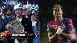 Barca And Spain Sensation Lamine Yamal Attends Wwe Smackdown In Barcelona Watch