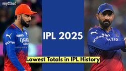 Lowest Totals In Ipl History Which Team Has Scored The Fewest Runs In An Innings From 2008 To Ipl 2025 Virat Kohli S Rcb Tops List
