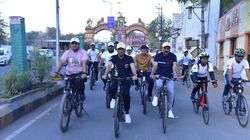 Fit India Sundays Cycling Initiative Sports Minister Mandaviya Kerala Cm Engage Youth On Health 