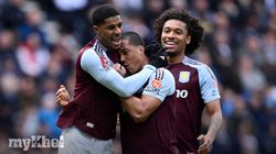 Marcus Rashford Scores Twice As Aston Villa Advance To Fa Cup Semi Finals 
