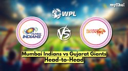 Mumbai Indians Vs Gujarat Giants Women Head To Head Wpl 2025 Mi W Vs Gg W Records Stats Results At Brabourne Stadium Mumbai
