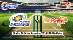 Mi W Vs Gg W Live Streaming Wpl 2025 How To Watch Mumbai Indians Vs Gujarat Giants Womens Live Te