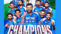 India Create History Become First Team To Achieve This Massive Feat After Champions Trophy Victory