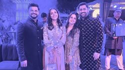 Ms Dhoni Suresh Raina Groove To Mast Kalandar Song During Rishabh Pant Sister Wedding Viral Video