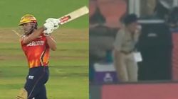 Marcus Stoinis Six Hits Female Security Official During Pbks Vs Gt Clash In Ipl 2025 Watch