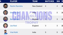 Most Runs In Champions Trophy 2025 Virat Kohli Rachin Ravindra Fight For Top Spot In Final Top 