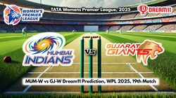 Mum W Vs Gj W Dream11 Prediction Wpl 2025 Mumbai Indians Vs Gujarat Giants Womens Fantasy Xi 19t