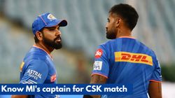 Ipl 2025 Mumbai Indians Name Their Captain For Mi Vs Csk On March 23 As Hardik Pandya Is Unavailabl
