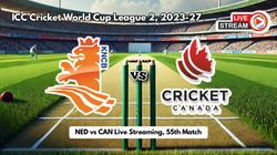 Ned Vs Can Live Streaming Icc Cricket World Cup League 2 How To Watch Netherlands Vs Canada On Tv