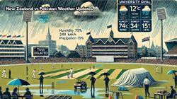 New Zealand Vs Pakistan Weather Updates 2nd T20i Toss Delayed In Dunedin After Persistent Rain Showe