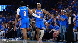 Oklahoma City Thunder Gilgeous Alexander Williams Historic Partnership 