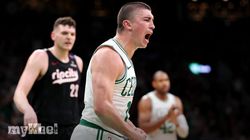 Pritchard Puts 40 Point Game Down To Hard Work After Celtics Beat Trail Blazers 