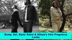 Kl Rahul Athiya Serve Maternity Looks From Ribbed Dresses To Black Gowns It S All About Bump
