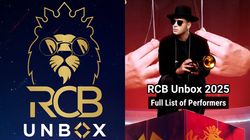 Rcb Unbox 2025 Performers List Who Is Performing In Royal Challengers Bengaluru Special Event