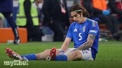 Riccardo Calafiori Injury Italy Germany Nations League 