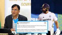 Rohit Sharma Fat Shaming Controversy Sports Minister Criticise Congress Tmc Leaders For Their Remark