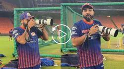 Ipl 2025 Rohit Sharma Turns Photographer Clicks Deadly Pictures Of Gujarat Titans Ashish Nehra