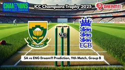 Sa Vs Eng Dream11 Prediction Icc Champions Trophy 2025 South Africa Vs England Fantasy Xi 11th Match Group B