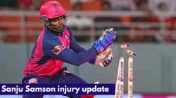 Ipl 2025 Sanju Samson Joins Rajasthan Royals Camp But Can He Keep Wickets After Finger Surgery