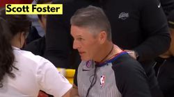 Nba Referee Scott Foster Exited Knicks Heat Game Early Due To Calf Injury