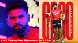 Ipl 2025 Shreyas Iyer Completes 6 000 T20 Runs Pbks Skipper Ipl Winner And Record Holder Shines