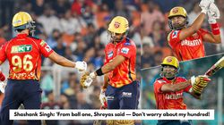 Ipl 2025 Shreyas Iyer To Shashank Singh Don T Worry About My Hundred Just Go For Boundaries