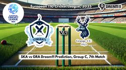Ska Vs Gra Dream11 Prediction European T10 Cricket League Skanderborg Vs Grange Fantasy Xi Group C 7th Match