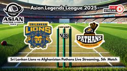 Asian Legends League 2025 Live Streaming All T20 How To Watch Sri Lankan Lions Vs Afghanistan Path