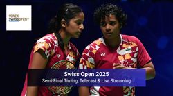 Swiss Open 2025 Semi Final Live Streaming When How To Watch Treesa Gayatri Last Four Match