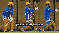 Ipl 2025 Csk Thala Ms Dhoni Announces His Arrival With Iconic Helicopter Shot Ahead Of Season