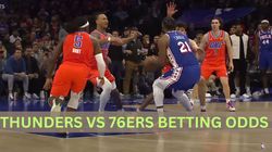 Oklahoma City Thunder Vs Philadelphia 76ers Prediction City Thunder Vs 76ers Betting Odds Moneylin