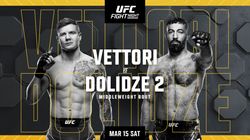 Ufc Vegas 104 Vettori Vs Dolidze Fight Card Date Start Time In India Telecast Live Streaming
