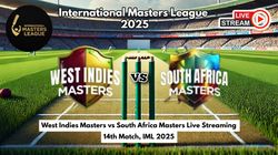 West Indies Masters Vs South Africa Masters Live Streaming Iml 2025 How To Watch International Mas