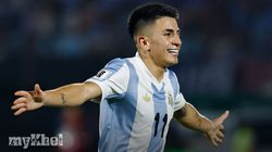 Uruguay 0 1 Argentina Almada Strike World Cup Qualification 