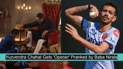 Yuzvendra Chahal Gets Opener Surprise Baba Nirala Pranks Cricketer Fans Can T Stop Laughing
