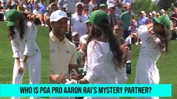 Who Is Pga Pro Aaron Rai Mystery Partner Gaurika Bishnoi Indian Golf Pro Impresses With Her Swing